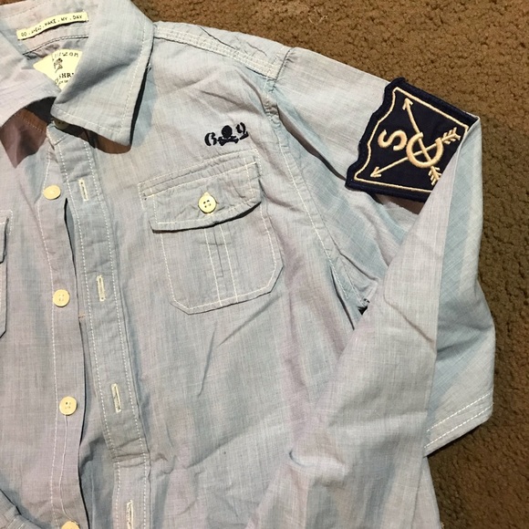 Boys button down by scotch shrunk size 10 - Picture 2 of 4